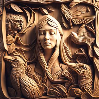 3D модель Анаїза Воттерсон із «Дивовижного світу Гамбола». (STL)